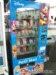 Disney snack vending machine