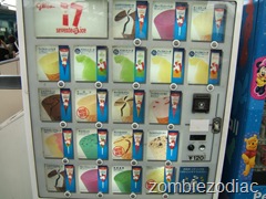 Glico ice cream vending machine