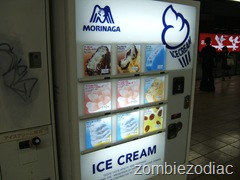 Morinaga ice cream vending machine