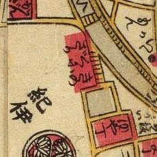 Kinokuni map, 1710