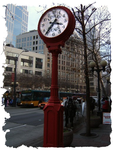 Century Square Street Clock