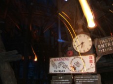 Raging Spirits Clock