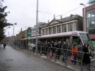 Luas Green Line riders