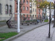 Dublin viking bench