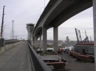 Harbor Island Bridge sidewalk