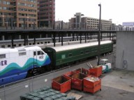 King Street Station trains