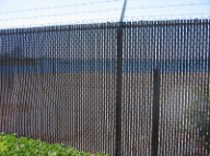 slatted fence